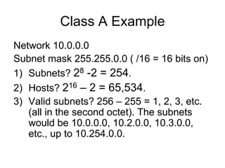 Create 10 Subnets On One Router Example 453599812-Lecture24-25-Subnetting-ppt.ppt