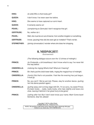 Cinderella Musical Script and Songbook for School Productions | PDF