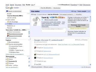 Laissez une note personnelle dans votre liste de partage à l'intention de vos lecteurs. 