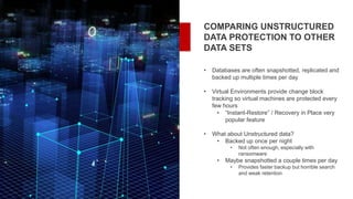 Webinar: Are You Treating Unstructured Data as a Second Class Citizen ...