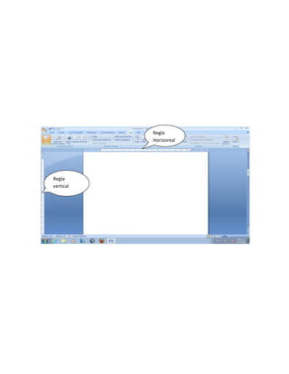 Regla
Horizontal
Regla
vertical
