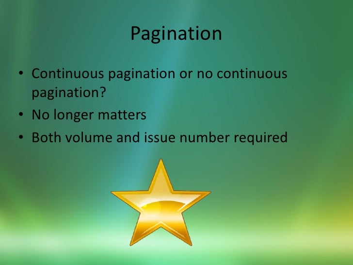 mla 7th edition mla pagination