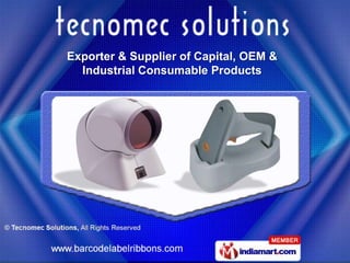 Exporter & Supplier of Capital, OEM &
  Industrial Consumable Products
 