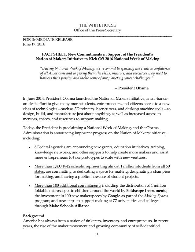 white house announcement re 3d veterans partnership with va center of hisa grant fact sheet