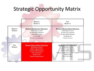 Strategic Opportunity Matrix