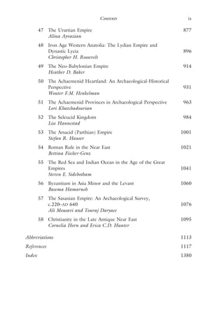 Comprehensive Guide to the Archaeology of the Ancient Near East | PDF