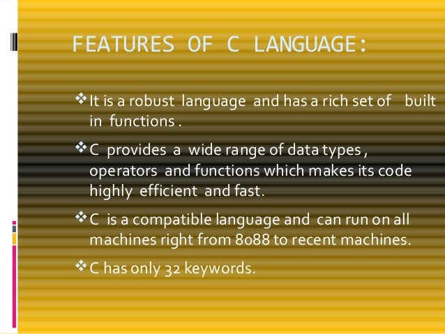 C Language