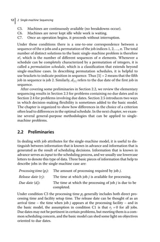 Principles of sequencing and scheduling Second Edition Baker | PDF