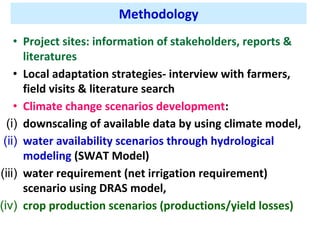 Adaptation strategy for crop production in changing climate: Saline-prone Barisal region
