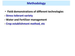 Adaptation strategy for crop production in changing climate: Saline-prone Barisal region