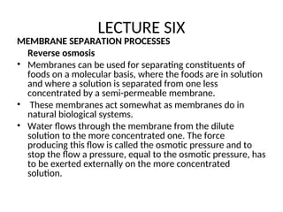 Comprehensive Unit Operations in Food Processing Engineering | PPT