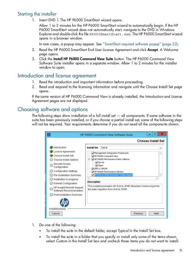 Hp P6000 Eva Updating Product Software Guide