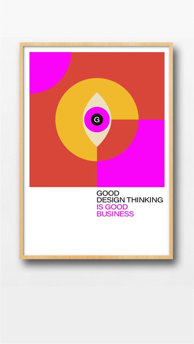 Good Design thinking is Good Business