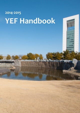 2014-2015
YEF Handbook
 