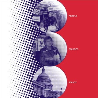 MORE ABOUT THIS PUBLICATION
Ted Miller, communications director, served as this report’s principal writer in consultation with staff
members from across the organization and with the support and guidance of Nancy Keenan, president
of NARAL Pro-Choice America Foundation. State affiliates and external groups provided insight and
valuable information. We also appreciate the work and creativity of our designer, Freedom by Design,
and the generous financial support of the Summit Fund of Washington.
This report is strictly informational and does not constitute legal services or representation,
and NARAL Pro-Choice America Foundation hereby specifically disclaims any liability for
loss incurred as a consequence of the use of any material in this report.
PEOPLE
POLITICS
POLICY
36349mvpR2_cover:36349p001_24.ps 8/15/08 9:52 AM Page 2
 