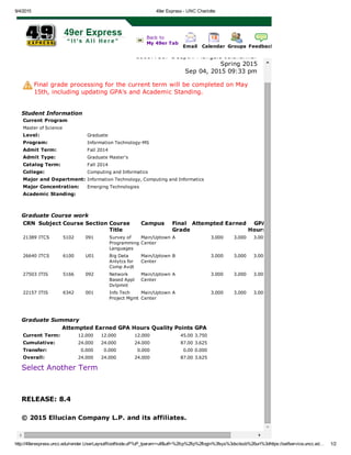 49er Express Unc Charlotte