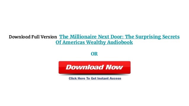 the millionaire next door audiobook mp3 the millionaire next door audiobook mp3