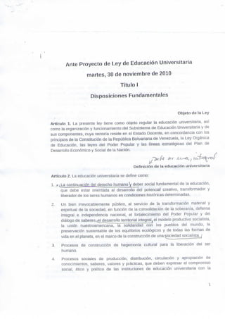 45711981 proyecto-de-ley-de-educacion-superior
