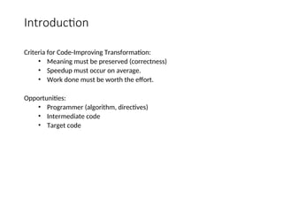 457418.-Compiler-Design-Code-optimization.ppt