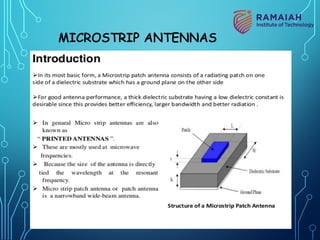 MICROSTRIP ANTENNAS
32
 