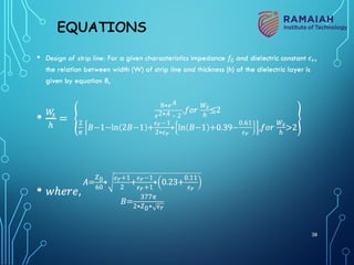 EQUATIONS
38
 