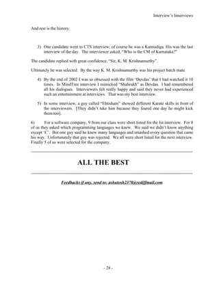 original transcript - interview transcript shahmeer:... All about Interview | PDF