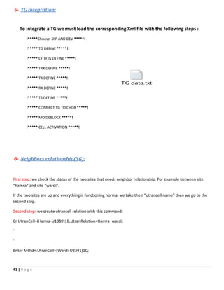 Tg Integration My Training Report | DOCX