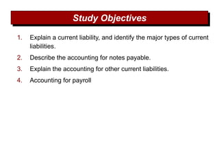 Comprehensive Guide to Current Liabilities and Payroll Accounting | PPTX