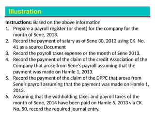 Comprehensive Guide to Current Liabilities and Payroll Accounting | PPTX