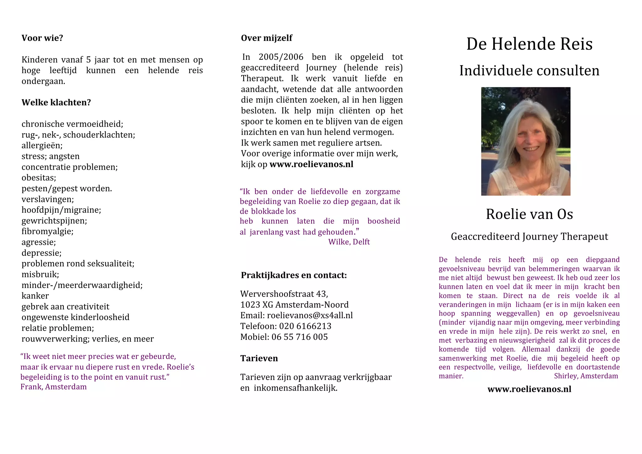De Helende Reis Folder | PPT