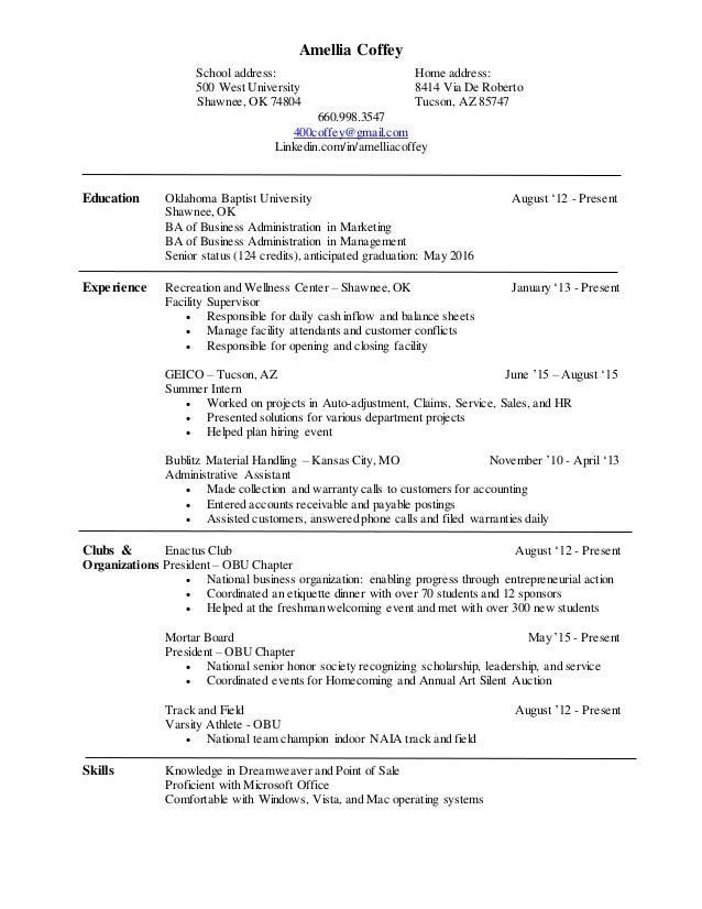 resume 15