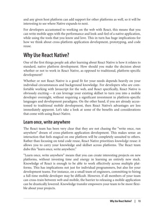 Learning React Native Building Native Mobile Apps with JavaScript 1 ...