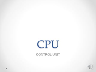 Control unit | PPT