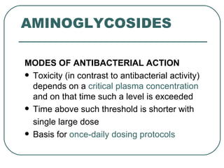 45 aminoglycosides | PPT