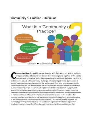 Agile - Community of Practice | PDF
