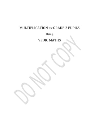 MULTIPLICATION | PDF