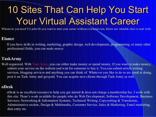 how to start a career in it