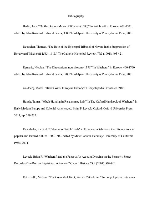 Witchcraft term paper image