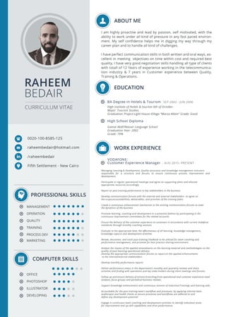 Raheem Bedair CV - Updated