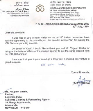 CWC LETTER
