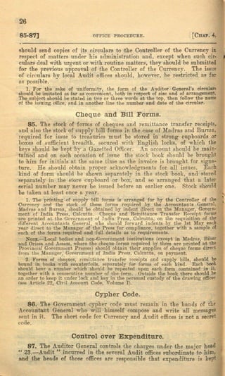 Audit Code, Vol-1, First Edition (Reprint) 1929 | PDF
