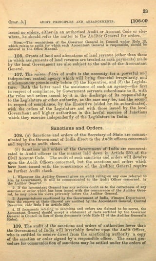 Audit Code, Vol-1, First Edition (Reprint) 1929 | PDF