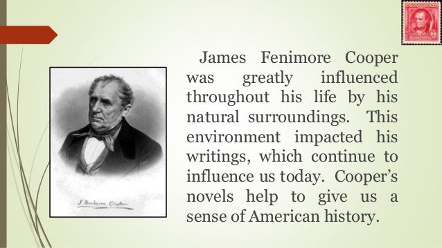 + James fenimore cooper facts