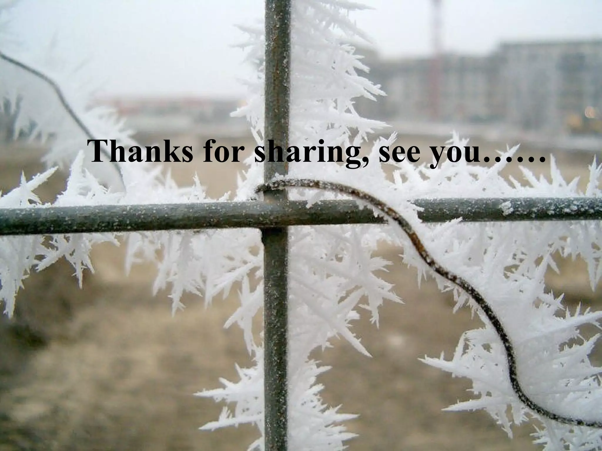 Thanks for sharing, see you…… 