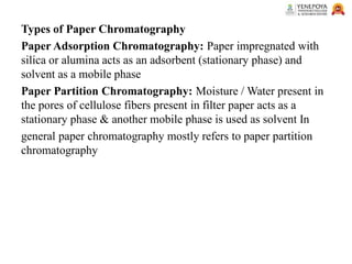 Detailed Overview of Thin Layer and Paper Chromatography Techniques | PDF