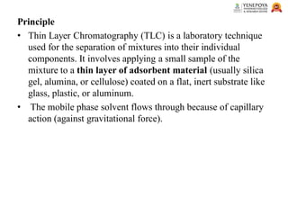 Detailed Overview of Thin Layer and Paper Chromatography Techniques | PDF