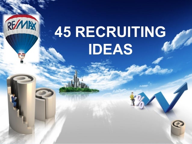 45 recruiting ideas in real estate