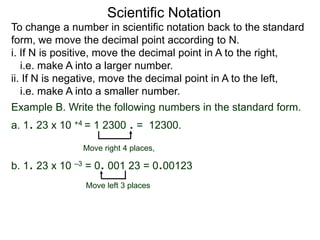 45scientific notation | PPTX