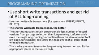 45 ways to speed up firebird database | PDF