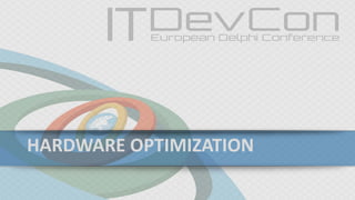 45 ways to speed up firebird database | PDF